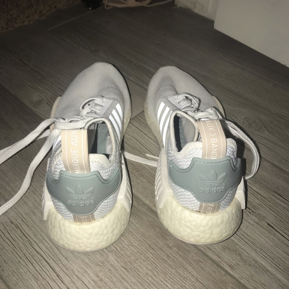 White Adidas NMD’s